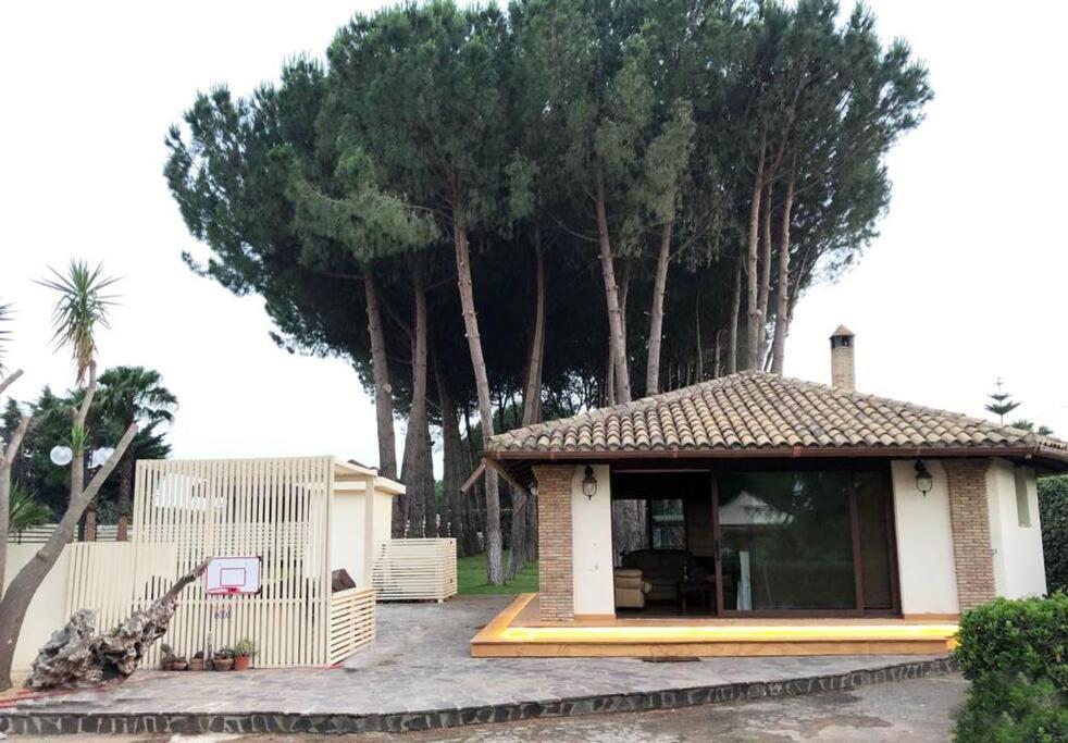 Villa Laoconte Piscina, Jacuzzi E Biliardo Canicattì Exteriör bild